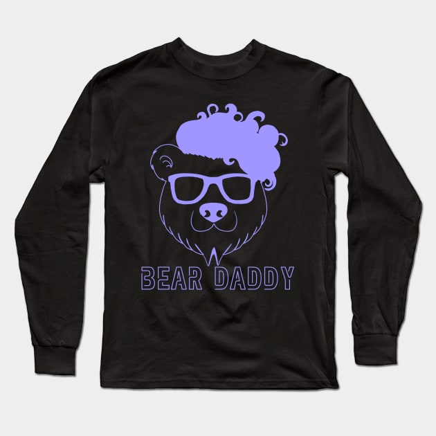 Bear daddy Long Sleeve T-Shirt by Sploot